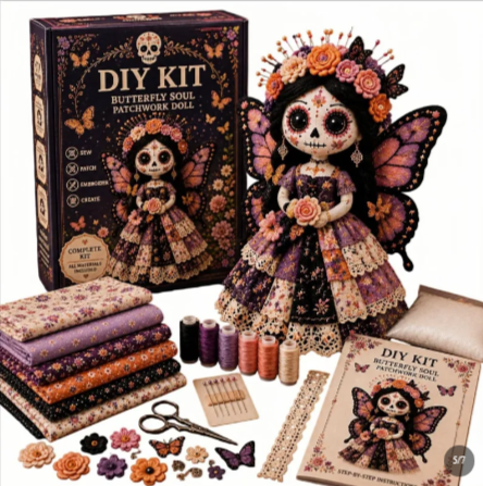 Kit para DIY de Muñeca de Retazos