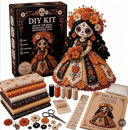 Kit para DIY de Muñeca de Retazos
