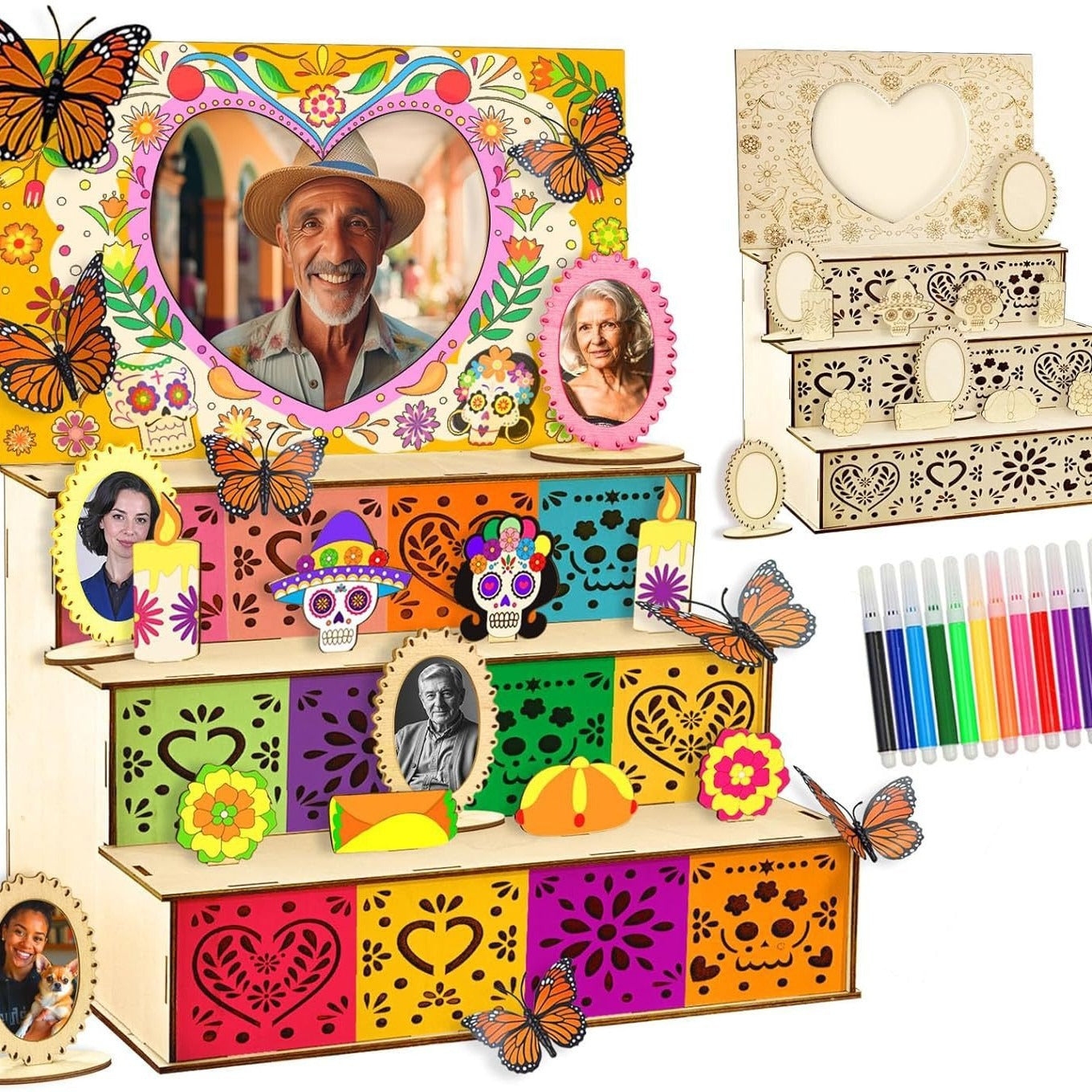 Alta GRANDE De Ofrenda Dia De Muertos 1*1.70*80