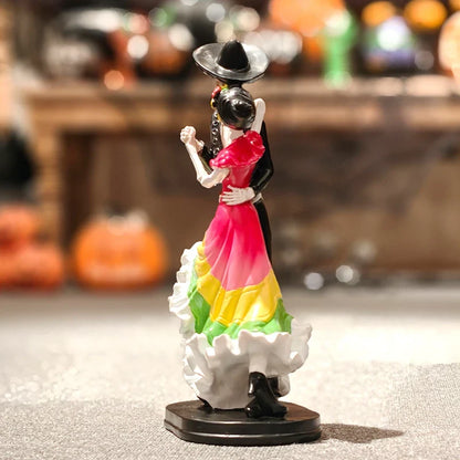 Estatua Esqueleto Bailarín Día de los Muertos