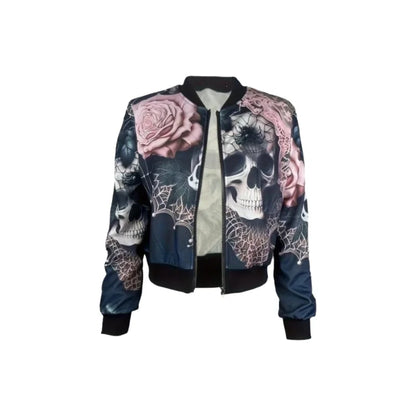 Chaqueta Halloween calavera - tela