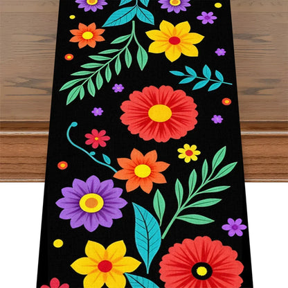 Camino de Mesa Calaveras de Azúcar Día de Muertos