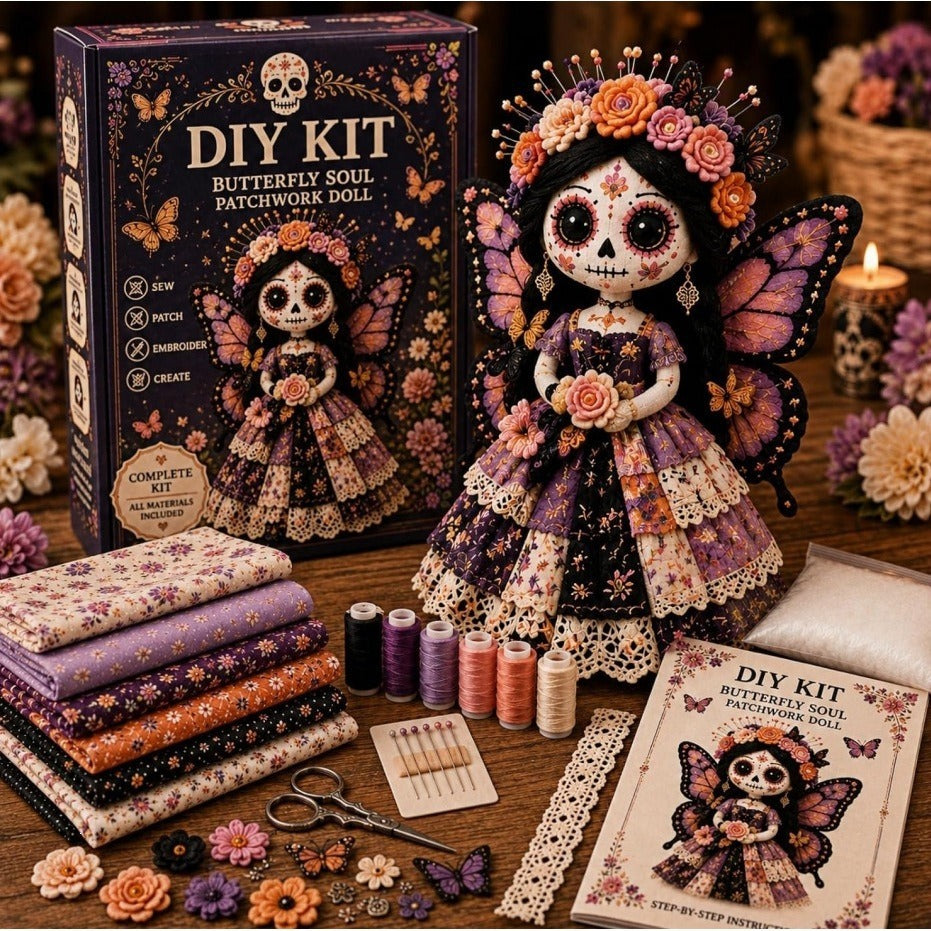 Kit para DIY de Muñeca de Retazos