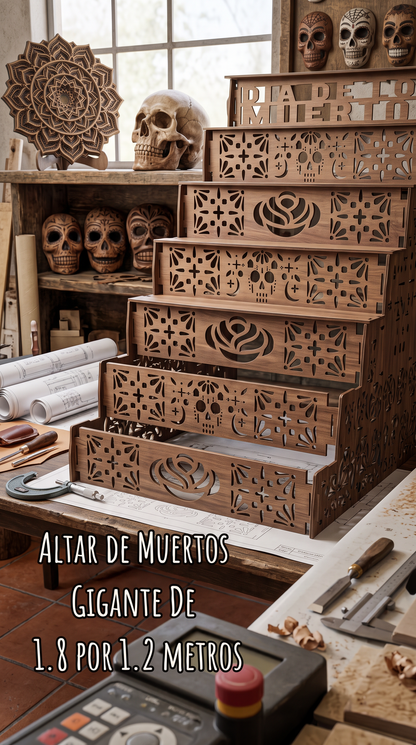 Altar de 7 pisos medias 120*180