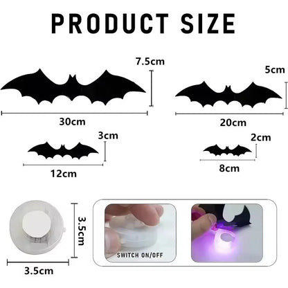 Lámpara Nocturna LED Halloween 48 unidades